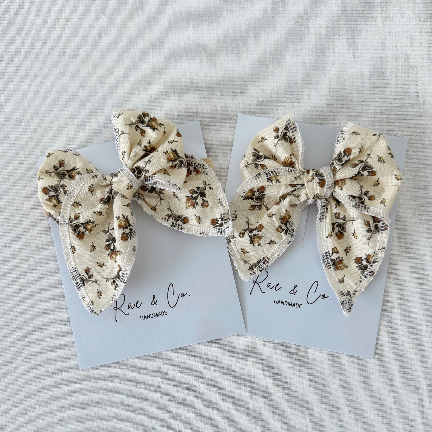 Harvest Floral Cottage Bow