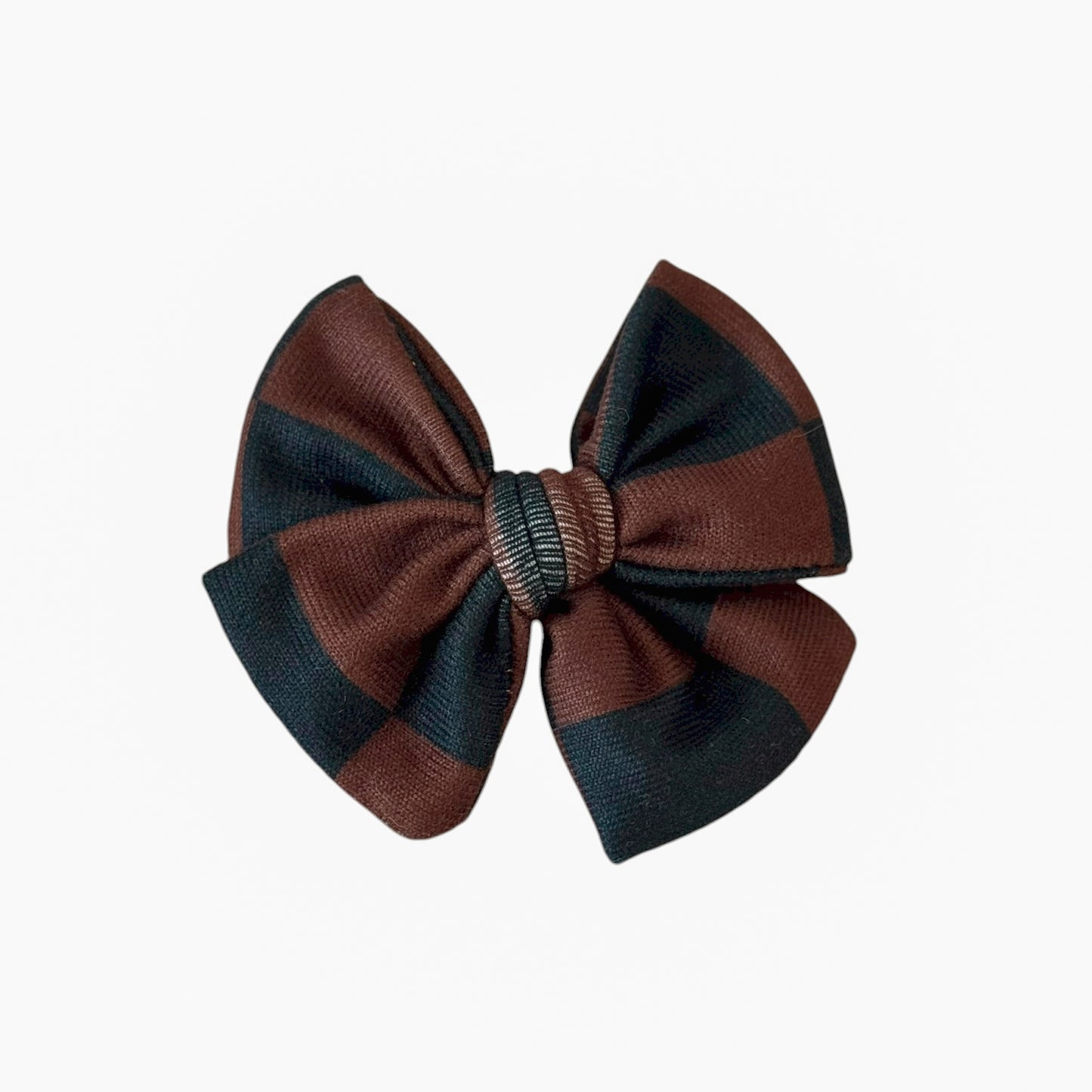 Oak and Coal Check Bow