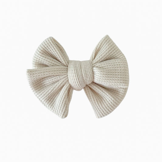 Vanilla Cream Bow