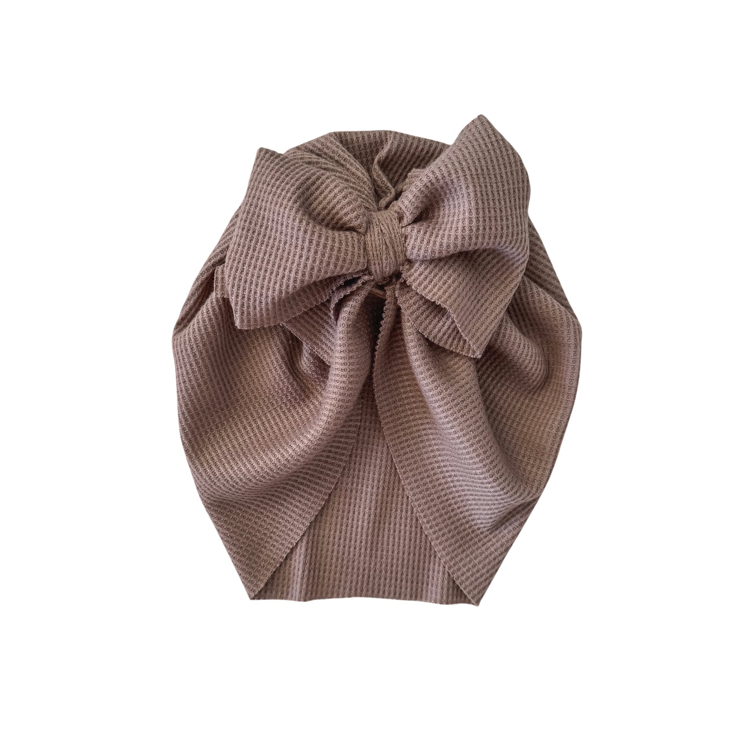 Whispering Taupe Turban